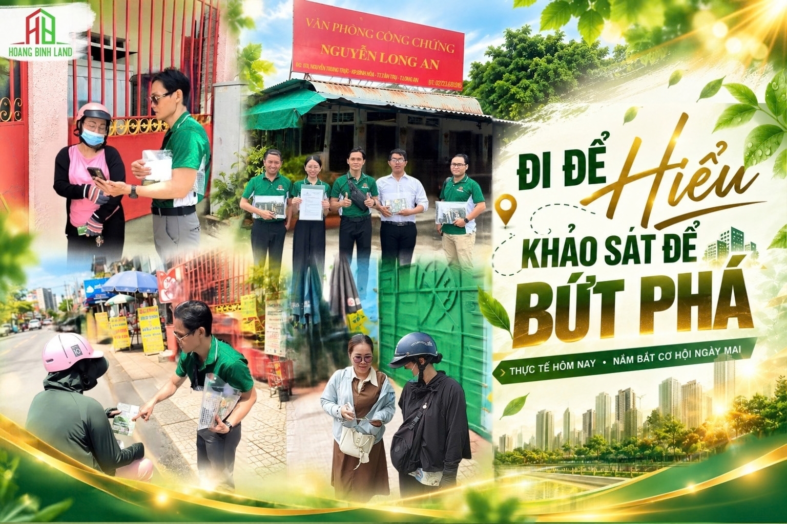 NẮNG CÓ THỂ GẮT, MƯA CÓ THỂ LỚN – HOÀNG BÌNH LAND VẪN TIẾP TỤC